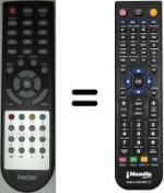 Telecomando equivalente Fonestar RDS581W HD