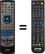 Replacement remote control Odin