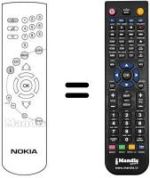 Telecomando equivalente Nokia MEDIAMASTER 9600