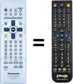 Telecomando equivalente Panasonic AV-XV10EGS