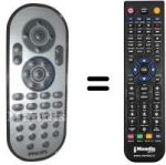 Télécommande équivalente RC810