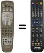 Replacement remote control RC-823