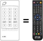 Telecomando equivalente RC300