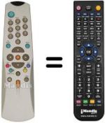 Telecomando equivalente Techwood TK725