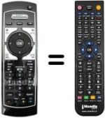 Telecomando equivalente Telesystem TS7510-HD