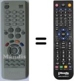 Télécommande équivalente Samsung DTB-S501E