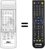 Telecomando equivalente Zanussi REMCON027