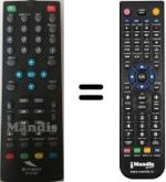 Telecomando equivalente SYTECH SY-3104 DVB-T