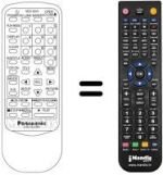 Telecomando equivalente Panasonic VEQ1914
