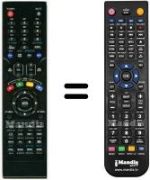 Telecomando equivalente Kenstar HVS57510