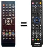 Telecomando equivalente HVS57327