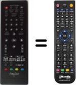 Telecomando equivalente Fonestar WHV12478W