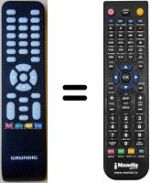 Télécommande équivalente Grundig SEC14055W