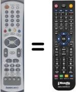 Telecomando equivalente WHV15804W