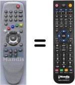 Telecomando equivalente HVS53350