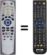 Telecomando equivalente Smart HVS53482
