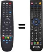 Telecomando equivalente HVS53460