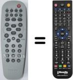 Telecomando equivalente Philips SEC3434
