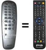 Telecomando equivalente Philips SEC0543