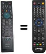 Telecomando equivalente Philips SEC15920