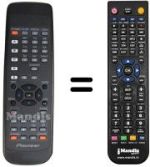 Telecomando equivalente Pioneer SEC15802