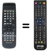 Telecomando equivalente Pioneer SEC0601