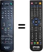 Télécommande équivalente Sony WHV15729