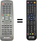 Télécommande équivalente WHV5978