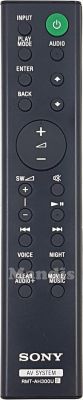 Télécommande d'origine SONY RMT-AH300U (149327911) Télécommande d'origine SONY RMT-AH300U (149327911)
