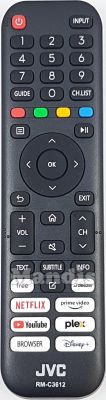 Original remote control JVC RM-C3612 (23900718)