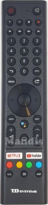Original remote control TD SYSTEMS 30604611CXTDS004