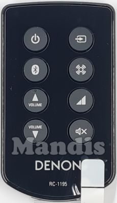 Telecomando originale DENON RC-1195 (30701020100AD)