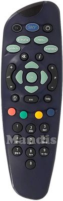 Telecomando originale RAINBOW RC1630/00 (3104 207 07862)