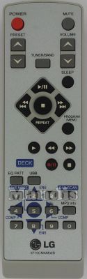Original remote control LG 6710CMAM02B