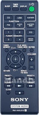 Télécommande d'origine SONY RM-AMU212 (A2060832A) Télécommande d'origine SONY RM-AMU212 (A2060832A)