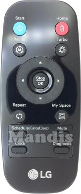 Télécommande d'origine LG AKB73616002