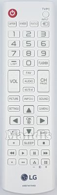 Télécommande d'origine LG AKB74475462