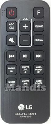 Original remote control LG AKB74815376