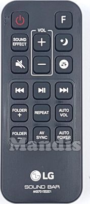 Télécommande d'origine LG AKB75155301