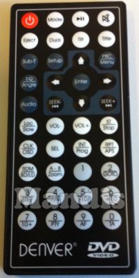 Telecomando originale DENVER CAT130