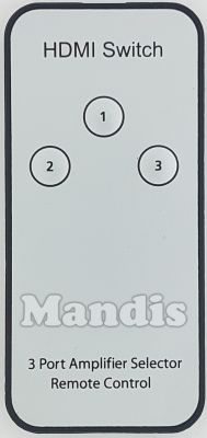 Telecomando originale UNKNOWN 3 Port Amplifier Selector (HDMI Switch)