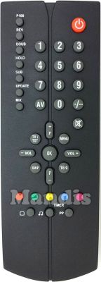 Télécommande d'origine NORDMENDE L8Y187R Télécommande d'origine NORDMENDE L8Y187R