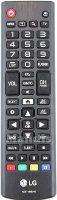 Télécommande d'origine LG AKB74915305