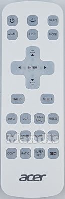 Télécommande d'origine ACER MCJPC11001