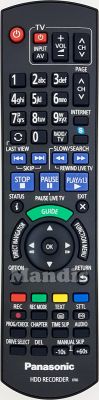 Originalfernbedienung PANASONIC HDD Recorder IR6 (N2QAYB000914) Originalfernbedienung PANASONIC HDD Recorder IR6 (N2QAYB000914)