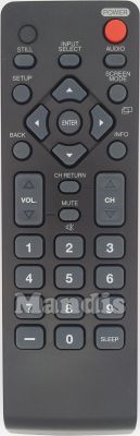 Télécommande d'origine SYLVANIA NH000UD