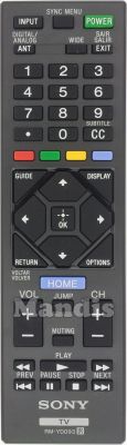 Télécommande d'origine SONY RM-YD093 Télécommande d'origine SONY RM-YD093