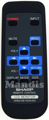 Original remote control SHARP RRMCGB150WJSA