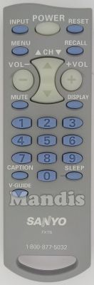 Télécommande d'origine SANYO FXTB