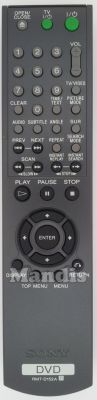 Télécommande d'origine SONY RMT-D152A (147772311) Télécommande d'origine SONY RMT-D152A (147772311)